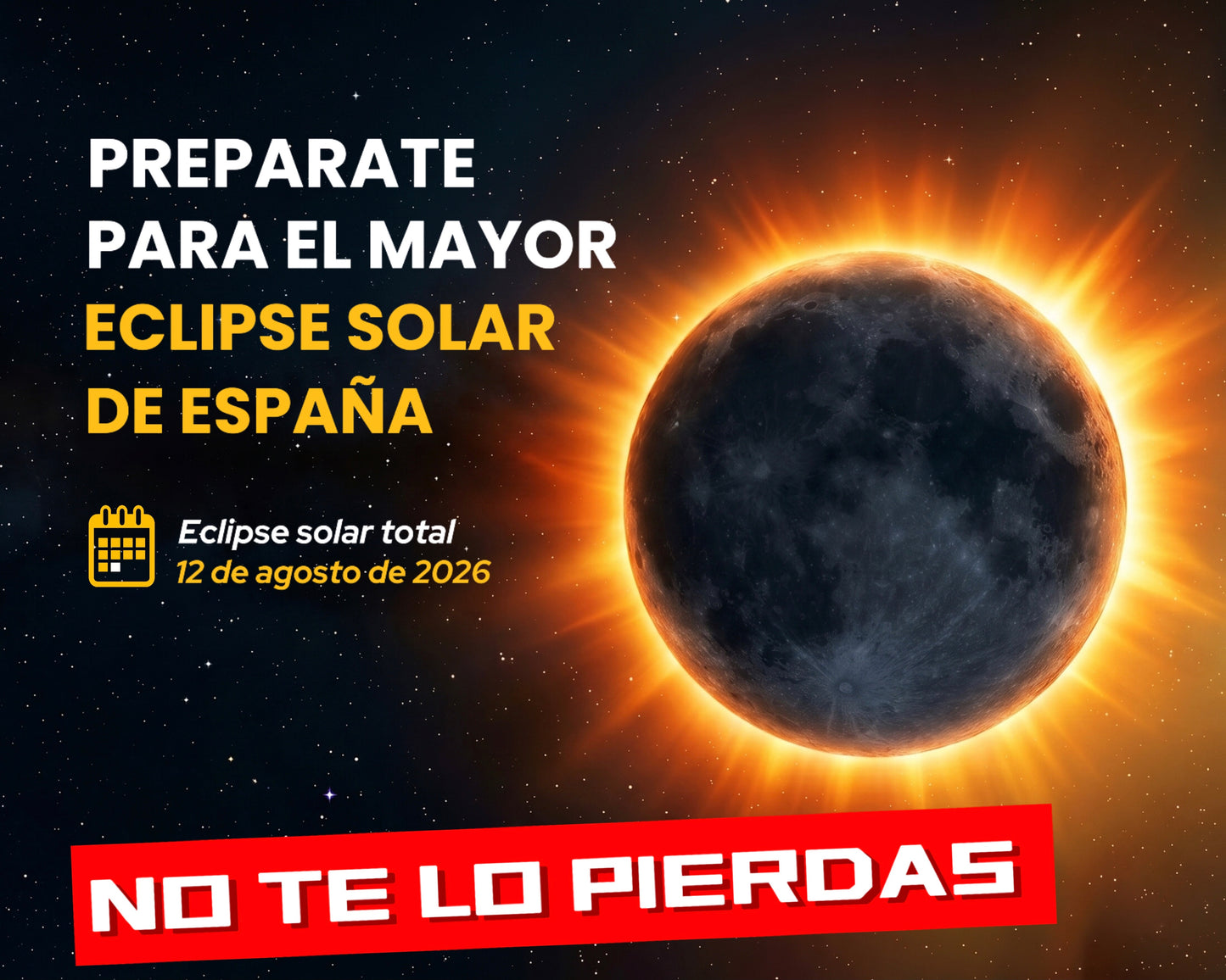 Gafas eclipse con certificado ISO 12312